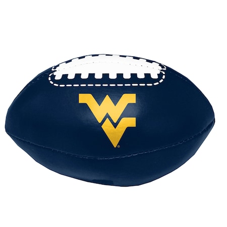 Logo Brands West Virginia Micro Soft Football 239-93MCS-1